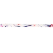 Cordón de tela Liberty - Blanco - Malva antiguo - Rojo x 1 m