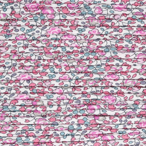 Cordón de tela Liberty - Eloise - Dragée x 1 m