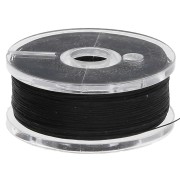 Negro - Hilo de nailon Nyline de 0,12 mm - Negro, 128 m Hilo de nailon Nyline de 0,12 mm - Negro, 128 m