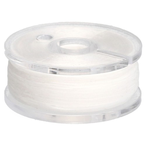 Hilo de nailon Nyline de 0,12 mm - Blanco, 128 m
