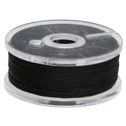 Negro - Hilo de nailon Nyline de 0,20 mm - Negro, 68,5 m Hilo de nailon Nyline de 0,20 mm - Negro, 68,5 m