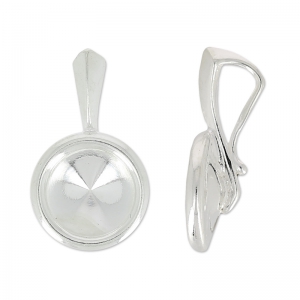 Engaste colgante 1122 8 mm de Plata 925 x1