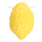 amarillo - Cuenta acrílica opaca limón 13x9 mm - Amarillo x10 Cuenta acrílica opaca limón 13x9 mm - Amarillo x10