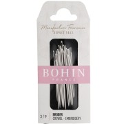 Agujas de bordar - Bohin - N.º 3/9 x 15