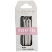 Agujas de bordar - Bohin - N.º 3 x 12
