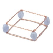Tubos conectores de varios tamaños (calibre 12, 14 y 16) para crimpar cables - Latón x21