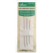 Agujas para bordar «Huck» de Clover - Acero x3
