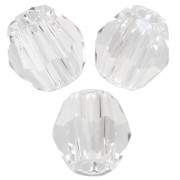 Cuentas redondas PureCrystal 5000 de 3 mm - Crystal Diamond Touch Light x20
