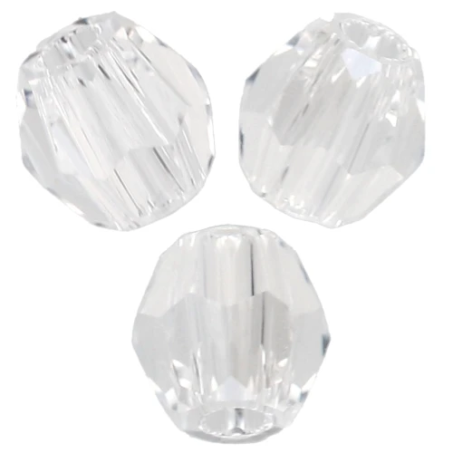 Cuentas redondas PureCrystal 5000 de 3 mm - Crystal Diamond Touch Light x20