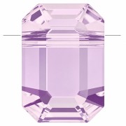 Cuenta Pendulum PureCrystal 5514, 8 x 5,5 mm - Ópalo rosa agua x1