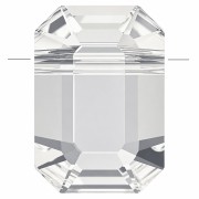 Cuenta Pendulum PureCrystal 5514, 8 x 5,5 mm - Ópalo blanco x1