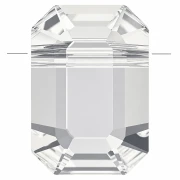 Cuenta Pendulum PureCrystal 5514, 8 x 5,5 mm - Ópalo blanco x1