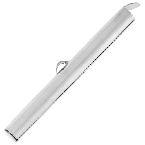 Extremos para tejer con cuentas Rocalla y Delica de 40 mm - Acero inoxidable 304 x2