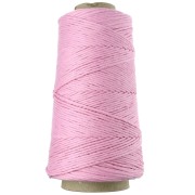Blush Rose - Bobina de cordón de algodón para macramé «Organic Cotton Detox XL» peinado - Rosa Blush x 200 m Bobina de cordón de algodón para macramé «Organic Cotton Detox XL» peinado - Rosa Blush x 200 m