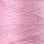 Bobina de cordón de algodón para macramé «Organic Cotton Detox XL» peinado - Rosa Blush x 200 m