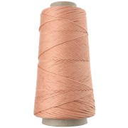 Saumon - Bobina de cordón de algodón para macramé «Organic Cotton Détox XL» peinado - Salmón x 200 m Bobina de cordón de algodón para macramé «Organic Cotton Détox XL» peinado - Salmón x 200 m