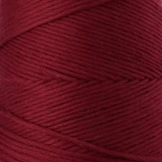 Bobina de cordón de algodón para macramé «Organic Cotton Detox XL» peinado - Granate x200 m