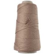 Mocca - Bobina de cordón de algodón para macramé «Organic Cotton Detox XL» peinado - Mocca x 200 m Bobina de cordón de algodón para macramé «Organic Cotton Detox XL» peinado - Mocca x 200 m
