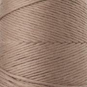 Bobina de cordón de algodón para macramé «Organic Cotton Detox XL» peinado - Mocca x 200 m