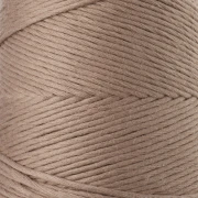 Bobina de cordón de algodón para macramé «Organic Cotton Detox XL» peinado - Mocca x 200 m