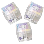 Cubos PureCrystal 5601 de 4 mm - Crystal Shimmer x8