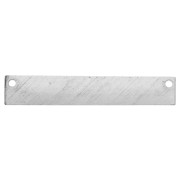 Entrepieza rectangular ImpressArt 38 x 6,5 mm - Aluminio x1