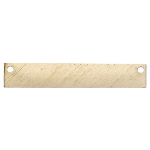 Entrepieza rectangular ImpressArt 38 x 6,5 mm - Latón x1