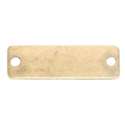 Mini entrepieza rectangular ImpressArt 16 x 5 mm - Latón x1|raw }}