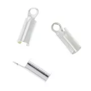 Terminal 3 mm Chapado en plata fina x10