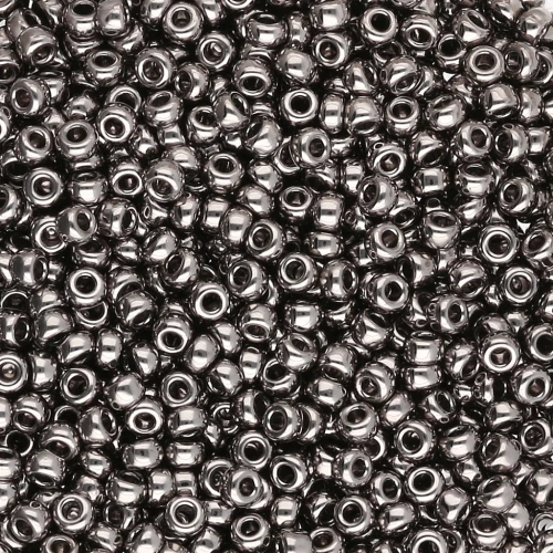 Cuentas Rocalla Miyuki 11/0 190 - Niqueladas x 50 g