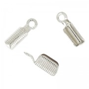 Terminal 2 mm plateado x15