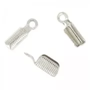 Terminal 2 mm plateado x15