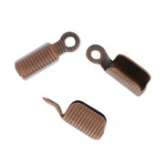 Terminal 2 mm cobre antiguo x15