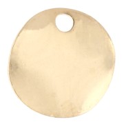 Oro de 24 Quilates - Lentejuelas redondas onduladas de 8 mm - Dorado con oro fino x10 Lentejuelas redondas onduladas de 8 mm - Dorado con oro fino x10