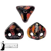 Cuentas de cristal Super-Khéops® de Puca® de 6 mm - Esmalte naranja x10 g