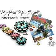 Cuentas de cristal Super-Khéops® de Puca® de 6 mm - Esmalte naranja x10 g