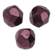 Carillas de 3 mm - Rojo metálico saturado con efecto perla x50