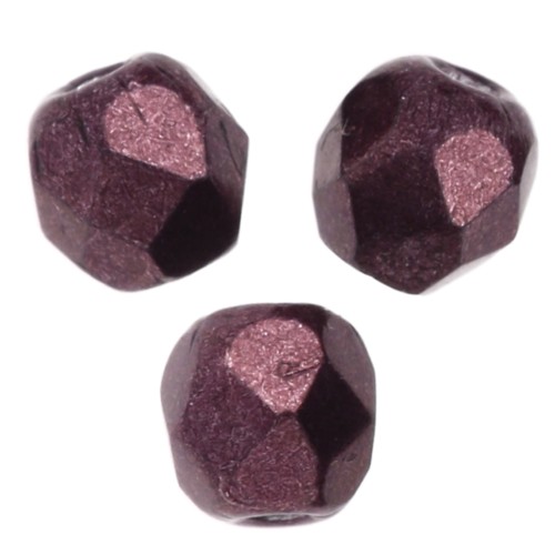 Carillas de 3 mm - Rojo metálico saturado con efecto perla x50