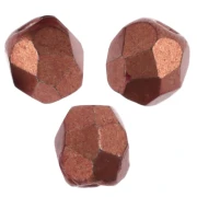 Carillas de 3 mm - Naranja rojizo metalizado intenso x50