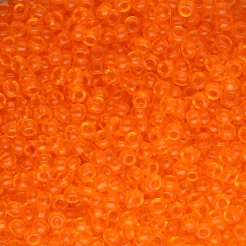 Rocalla Miyuki 11/0 137 - Naranja claro transparente x8g