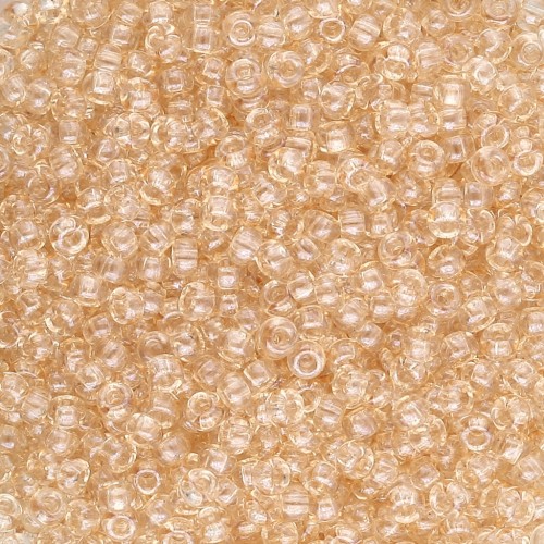 Rocalla Miyuki 11/0 161 - Champán Transparente Brillo x8g