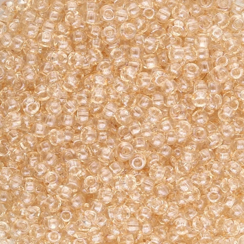 Rocalla Miyuki 11/0 161 - Champán Transparente Brillo x8g