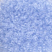 Rocalla Miyuki 11/0 159L - Azul aciano claro transparente x8g