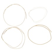 Regalo - Alambre relleno de oro (oro laminado) - Características aleatorias