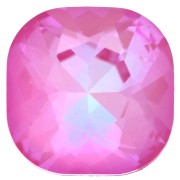 Cabujón cuadrado Aurora A4470 de 10 mm - Crystal Lotus Pink Delite x1