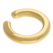 Ear cuff - Aro de oreja ancho de 29 mm - Acero inoxidable 304 Dorado x1