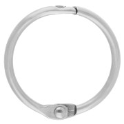 Llavero de anilla de 31 mm - Acero inoxidable 304 x 1