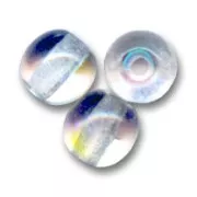 Cuentas redondas 4 mm Crystal AB x50