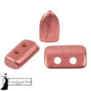 Crystal - Cuentas de cristal Piros® de Puca® 2x5 mm - Bronce Indian Rose x10 g Cuentas de cristal Piros® de Puca® 2x5 mm - Bronce Indian Rose x10 g