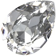 Crystal - Cabujón PureCrystal 4320 6 x 4 mm - Cristal x1 Cabujón PureCrystal 4320 6 x 4 mm - Cristal x1